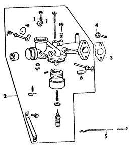 Part Location Diagram of BS-261117 Cub Cadet Link, Choke